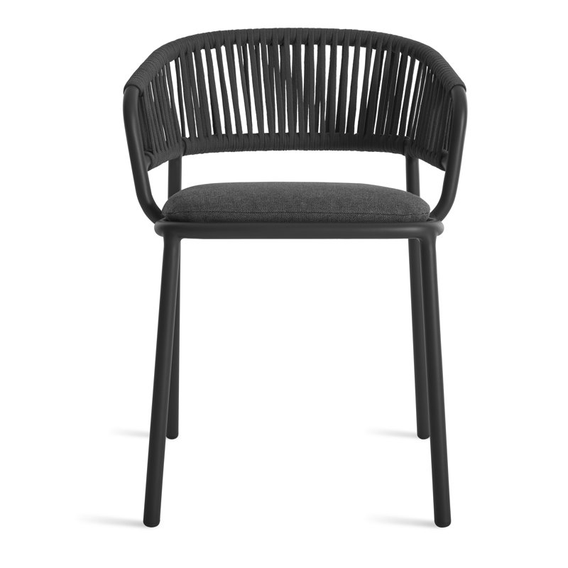 Mate Outdoor Dining Armchair, Toohey Charcoal