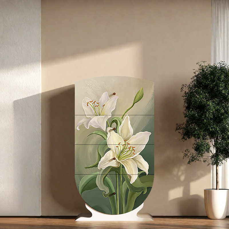 Armoire décorative Home Fresh, Blanc