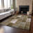 Premium Machine Washable Cerrito Brown Rug-105842277