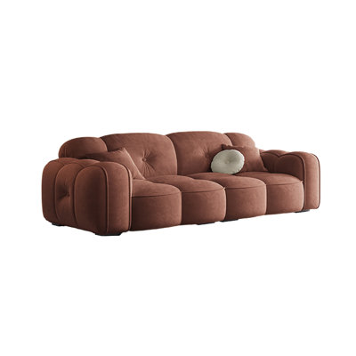 Minimalist light luxury straight sofa