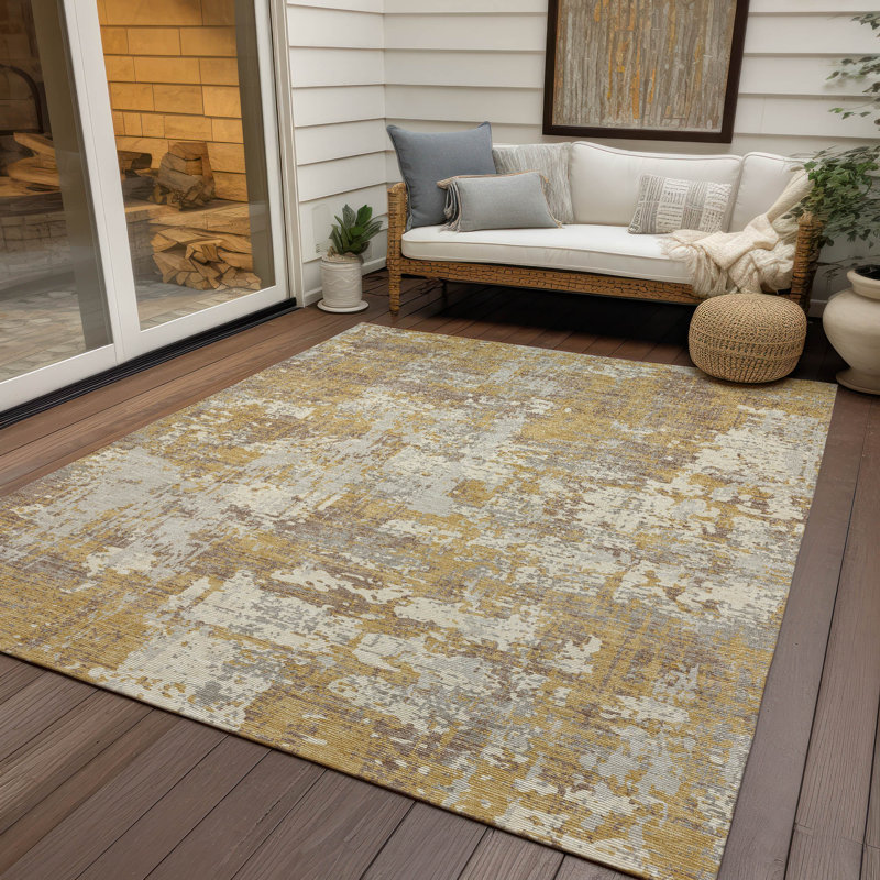Tapis intérieur / extérieur Caelan , 8 pi x 10 pi