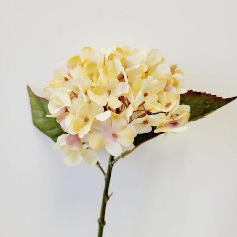 Fabric Hydrangea Arrangement, Champagne