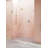 Illume 60 in. x 78 in. Fully Frameless Wall Hinge Shower Door-35936490