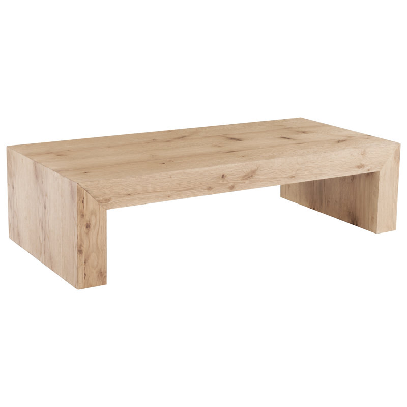 Hudson Solid Wood Cocktail Table