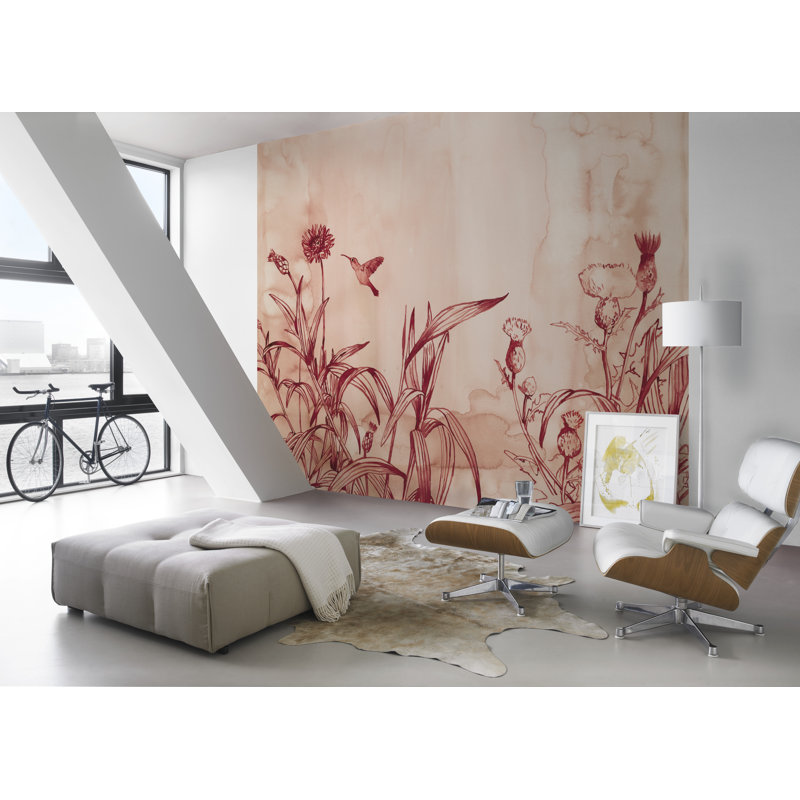 2.8m x 372cm 3D Embossed Distressed Wall Mural