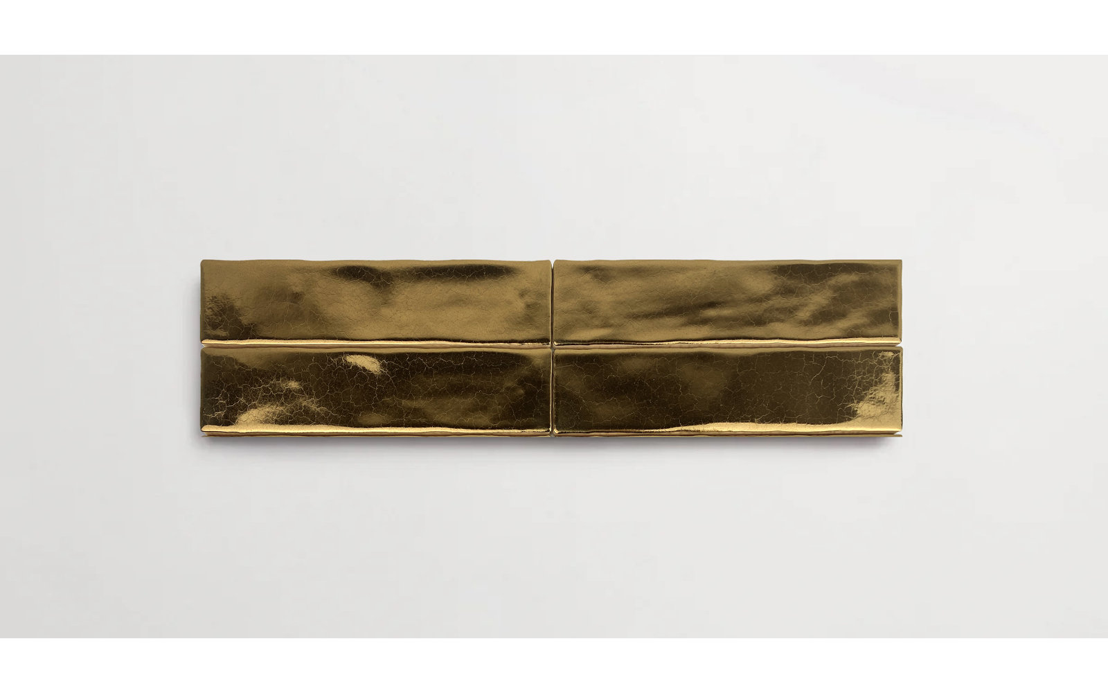 Lake Como  2" x 10" Glossy, Gold