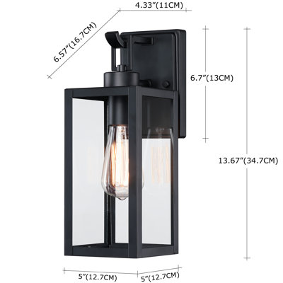 Schock Steel Wall Light