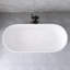 Baignoire de trempage autoportante 67 po