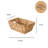 Bay Isle Home™ Ludmilla Rectangular Multi Purpose Water Hyacinth Baskets with Handles - 16" x 12" x 13"