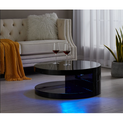 Table basse avec rangement Pettry