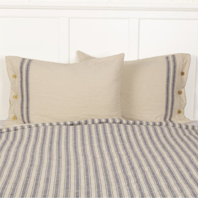 Market Place Gray Standard Sham 27Lx21W