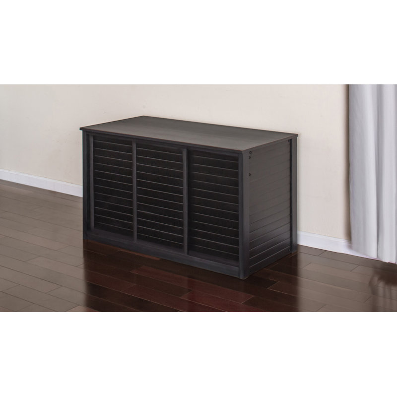ECOFLEX 48 in. Versa Storage Cabinet in Black, Black