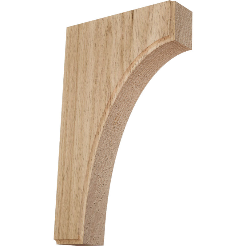 Support Clarksville, Chêne rouge, L 1,75 po x P 8 po x H 10 po