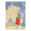 Abstract Area Rug in Multicolor