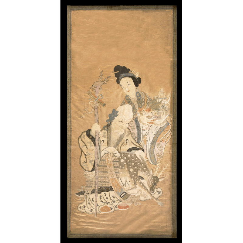 Antique Chinese - Textile Flat Weave Rug
