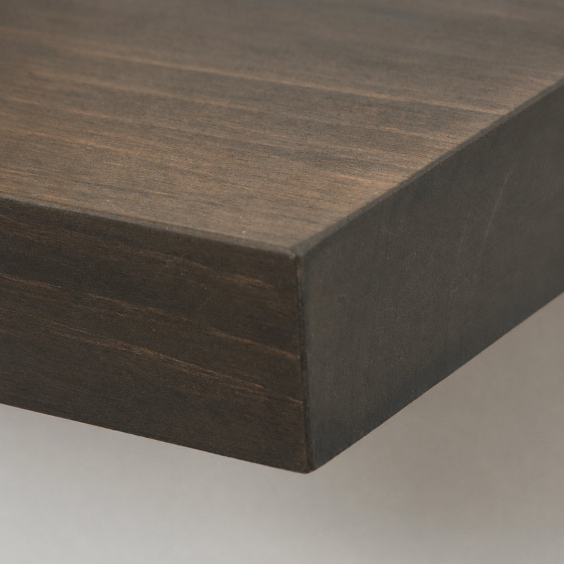 Tablettes flottantes Arzhin Pippi, Gris, H 3 po x l 24 po x P 10 po