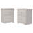 Blaklee Modern 23.7" 2-Drawer Nightstand-494080698-508339040