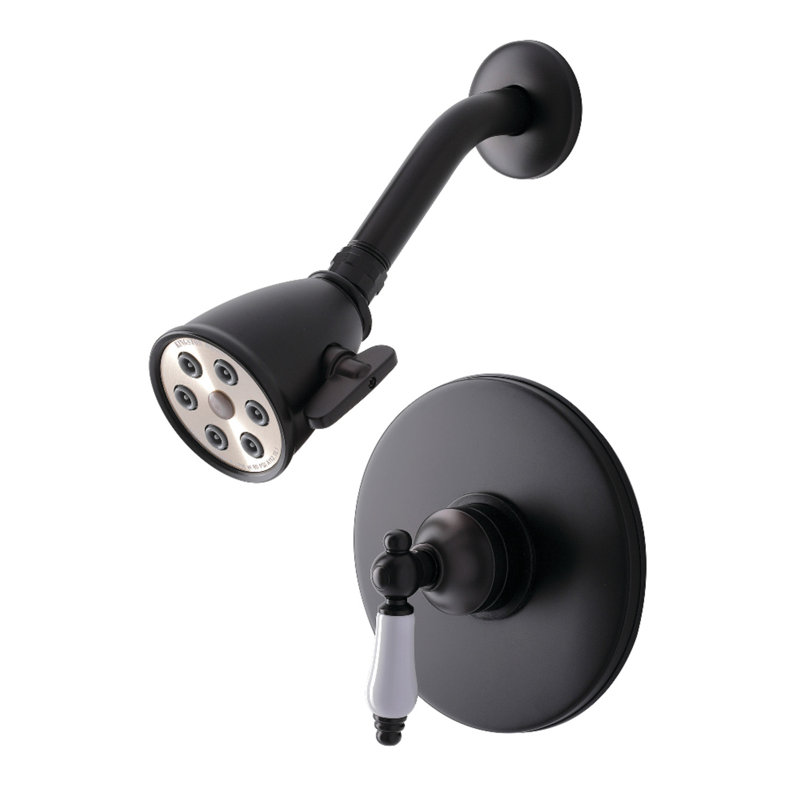 Kingston Brass Single-Handle Pressure Balanced Shower Faucet, Oil Rubbed Bronze