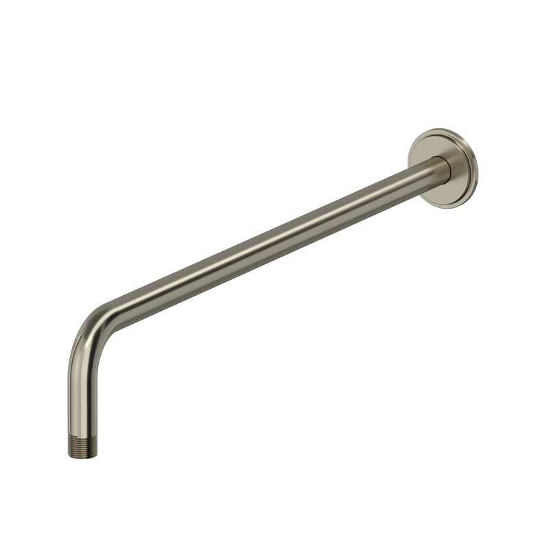 Riobel 20" Wall Mount Shower Arm, Brushed Nickel