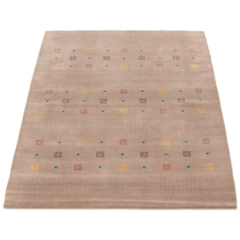 Tapis unique en laine noué à la main de style nouvel âge 4 pi x 6 pi Rossville