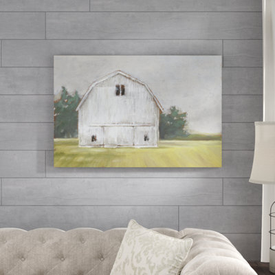 Rustic Barnyard I by Ethan Harper - Wrapped Canvas Painting Print