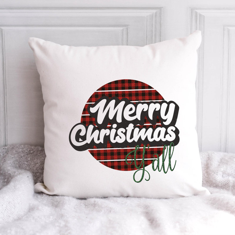 Christmas-01_1 Reversible Throw Pillow, 18" x 18"