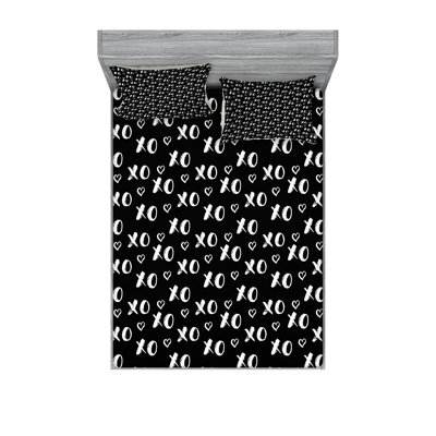 Ensemble de drap-housse et taies décoratives Ambesonne