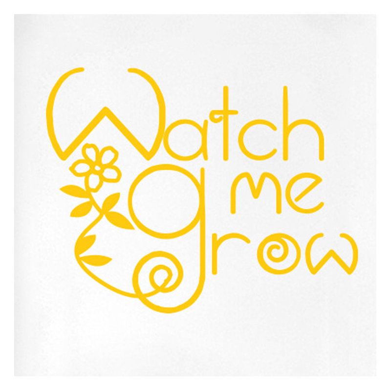 Wall Decal, Dark Yellow