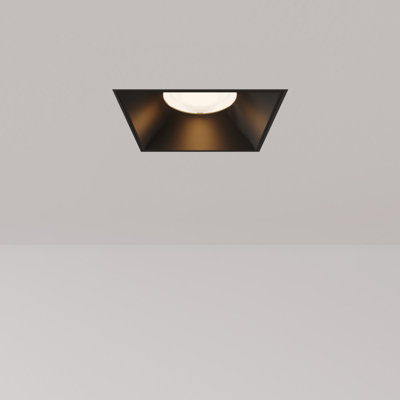 Libra Vidalite 2In LED Recessed Ceiling Light, Square Trimless Canless Downlight Kit With Selectable 5CCT Color Temperature & Full Range Dimmer, 700LM Brightness, 9W, ETL, IC & IP44 Wet Rated