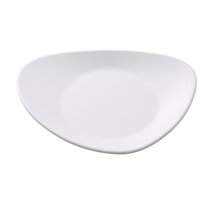 Moderne Triangle Melamine Appetizer Plate