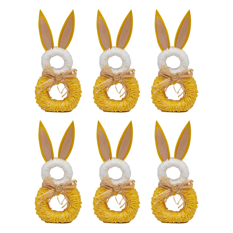 Rond de serviette de lapin