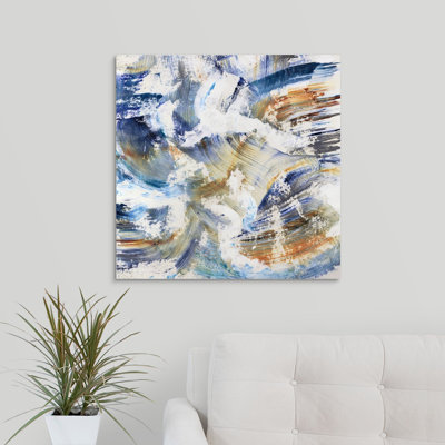 « bonbon tourbillon », peinture sur toile