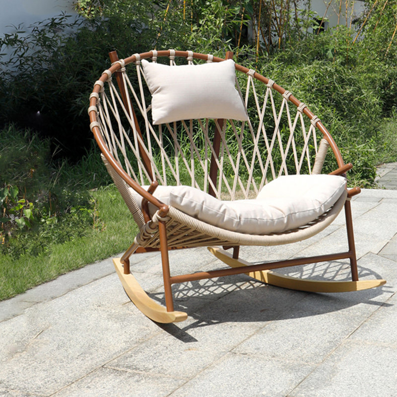 Simple patio casual balcony rocking chair
