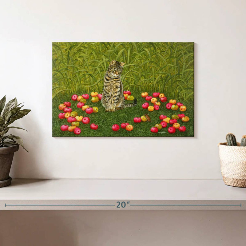 The Apple-Mouse, 8" H x 12" W