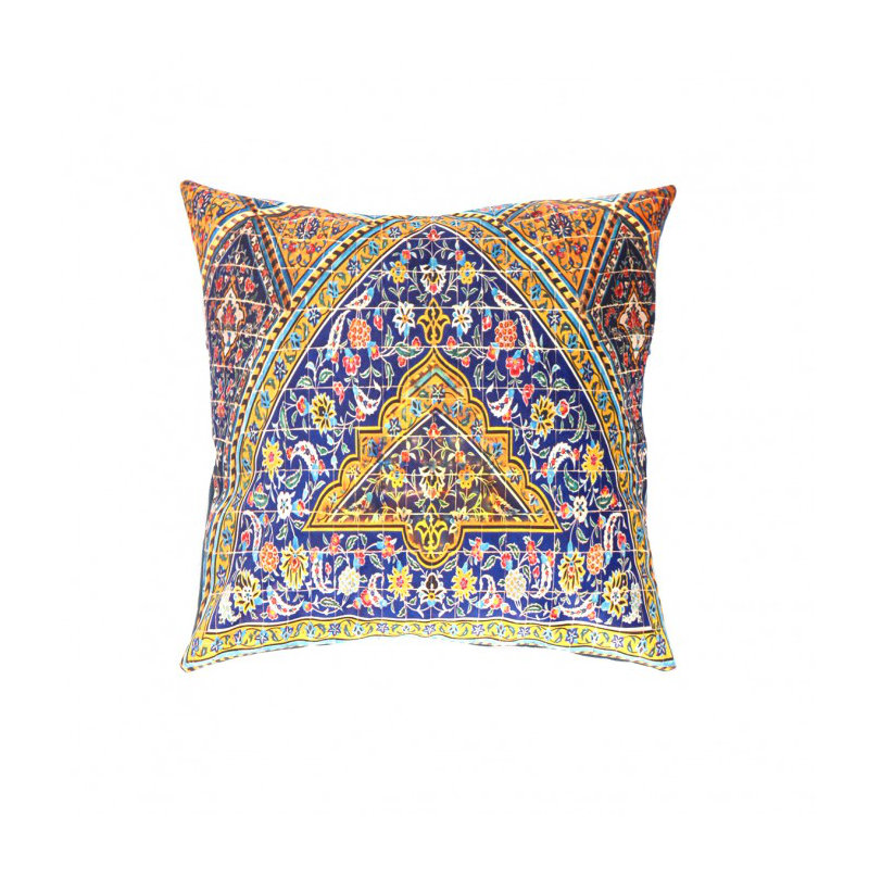 Square Pillow Cover & Insert, Dark Blue