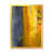 Impression dorée sur toile encadrée