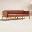 Haven Teak Outdoor Sofa with Sunbrella Cushions in Canvas-1485888051