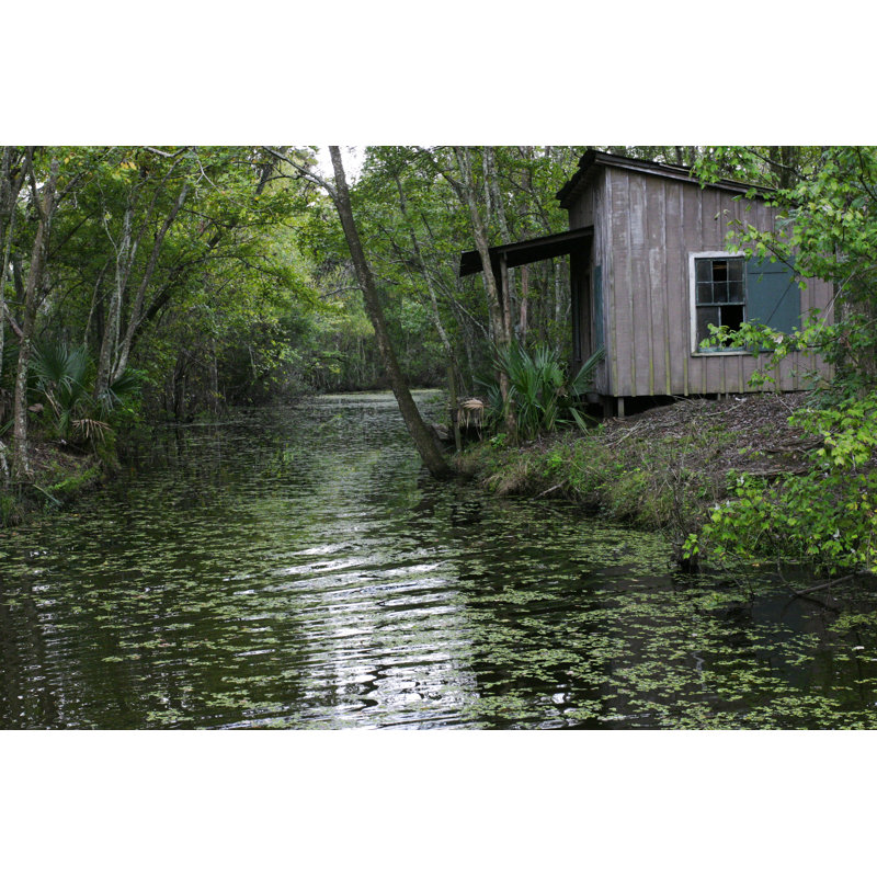 Cajun Cabin par Bigzendragon - Photographie sur toile tendue, L 12 po x H 8 po