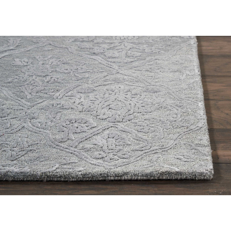 Tapis gris anthracite Paris Paris, Rectangle 7 pi 9 po x 9 pi 9 po