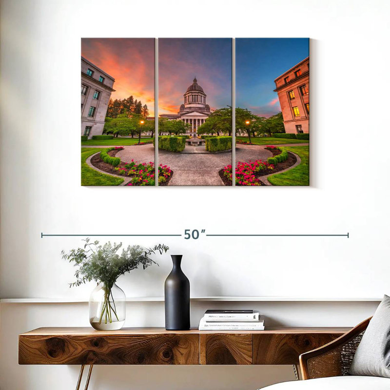 Washington State Capitol, H 24 po x l 38 po