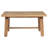 Natural Brown Extension Leaf Dining Table