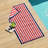 100% Cotton Elevated Stripe Oversized Beach Towels-54209232-41400227