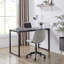 Alexandrino Luxury Scandi Home Office Vanity Chair - Modern Minimalist Quilted Design-1760164387