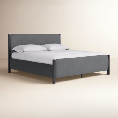 Leroy Velvet Upholstered Bed