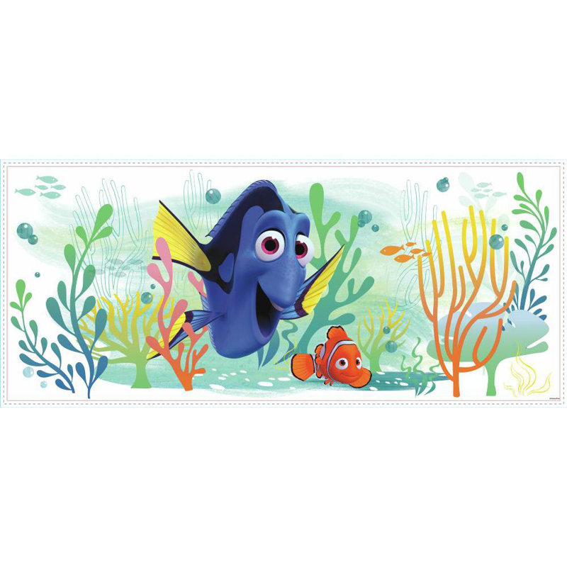 Décalcomanie murale dory et colle