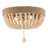 Solid Wood Flush Mount