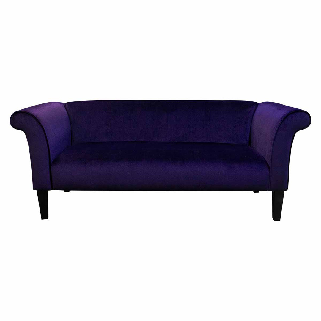 180cm Sofa mit rundem Arm