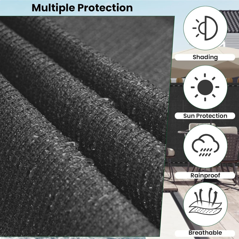 Jayvion Fence Screen Privacy, 150cm H x 2500cm W