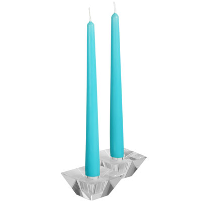 Ensemble de 12 chandelles coniques non parfumées 12 pièces