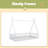 Twin Size Wood House Bed With Fence-1765055646